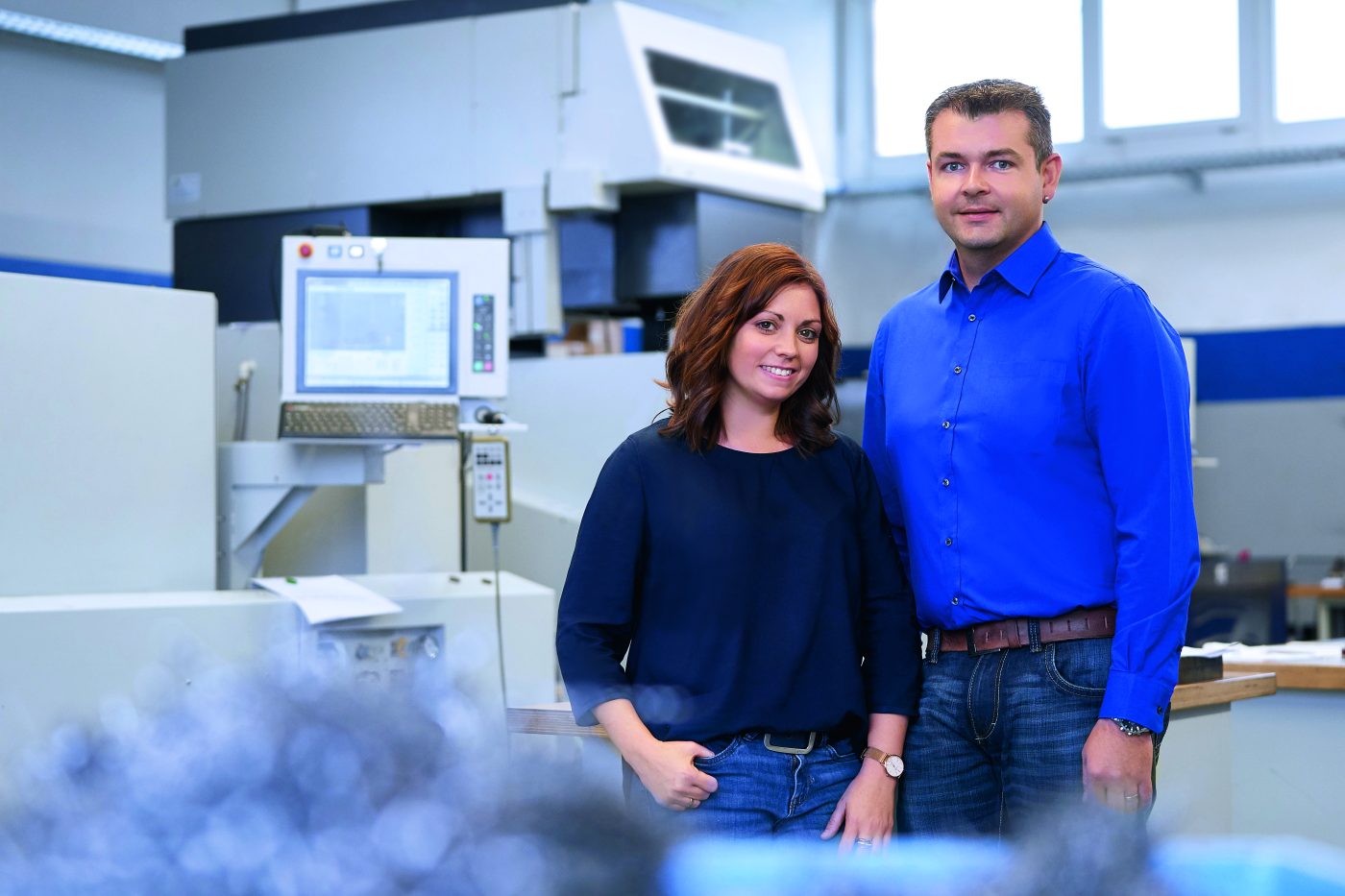 Das Team von Jäger Erodiertechnik